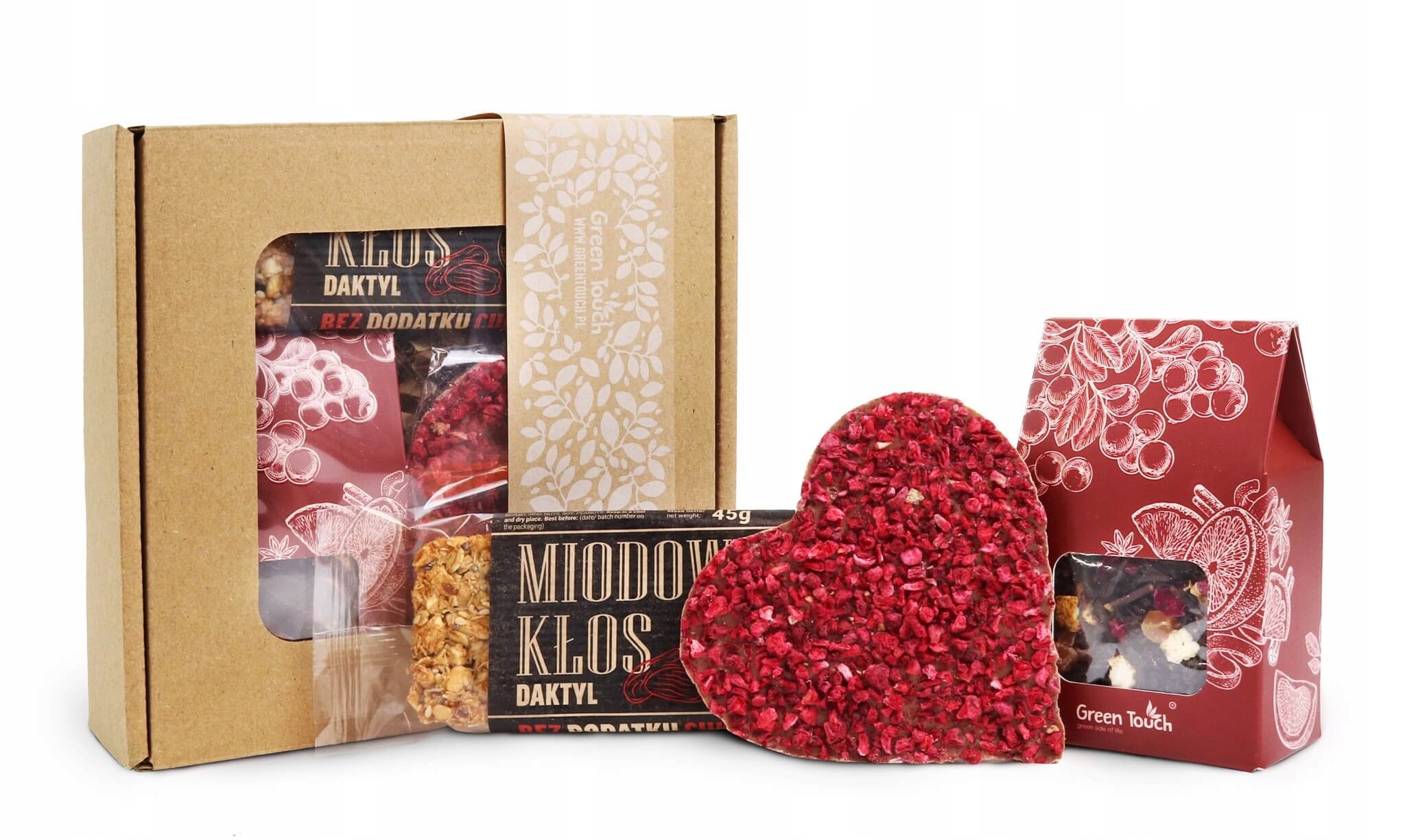 Geschenkset Zum Frauentag, Valentinstag: Tee, Schokolade, Box