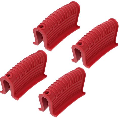 Sets Topfgriff-überzüge, Hitzeisolierend, Herdgriff-schutzhülle, Wärmepads, Ofenhandschuhe, Herdgriff-überzüge, Deckelhalter, Teller (2 Stück)