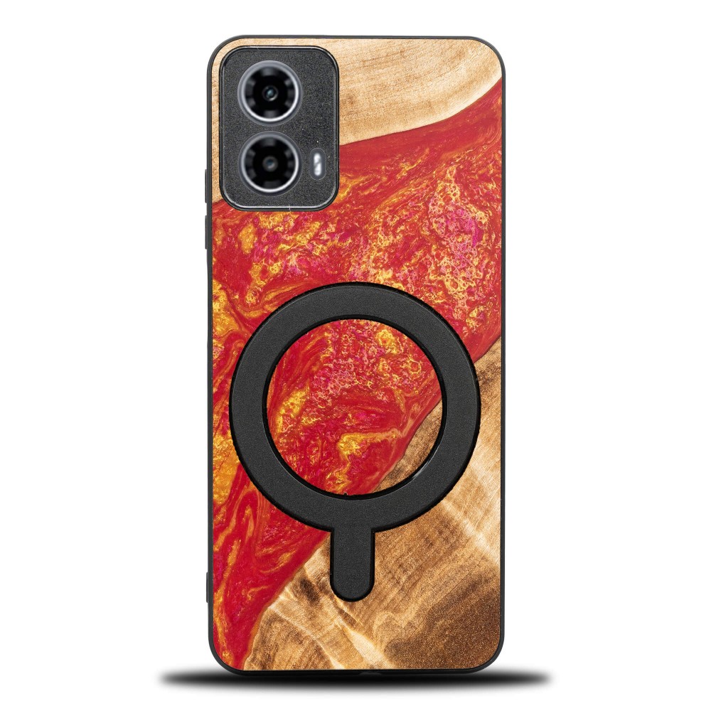 Bewood Unique Schutzhülle Für Motorola G34 5g – Neons – Paris Mit Magsafe