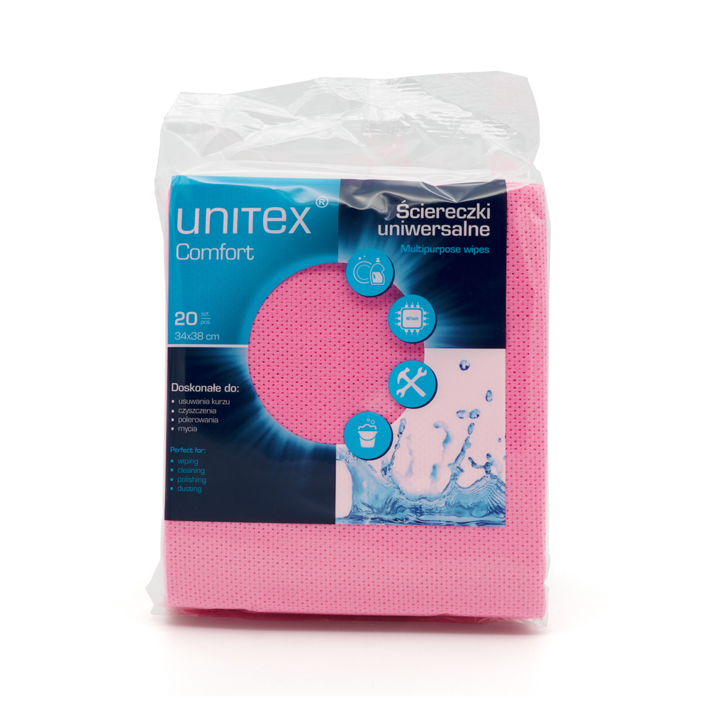 Unitex Rotes Tuch, 20er-packung