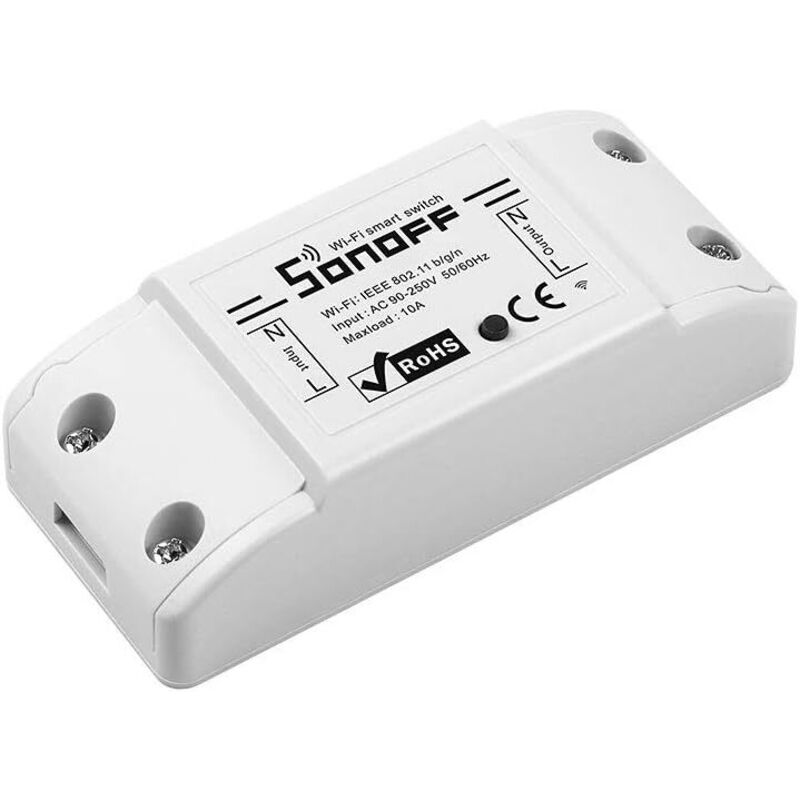 Intelligenter Wlan-schalter Basic R2, Kompatibel Mit Alexa/google Home, Fernsteuerung Und Geräteautomatisierung