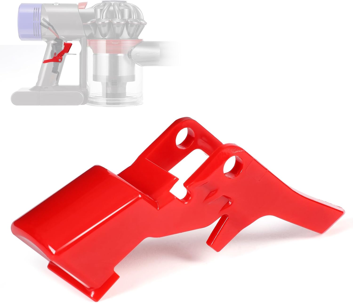 Bouton De Déclenchement V7 V8, Compatible Avec Les Aspirateurs Dyson, Interrupteur, Accessoire De Réparation Rouge Puissant, Bouton De Déclenchement