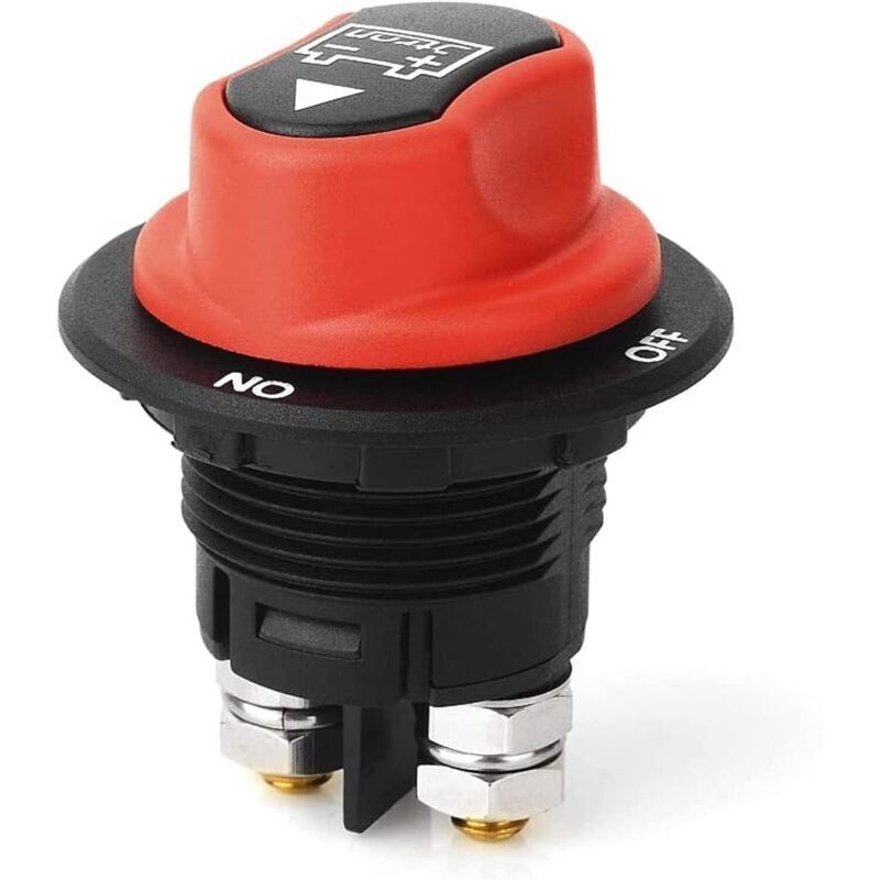12v 300a Motorradbatterie-trennschalter, Max. 32vdc Batterietrennspannung, Ein/aus, 2-poliger Spst Mini-autobatterie-trennschalter