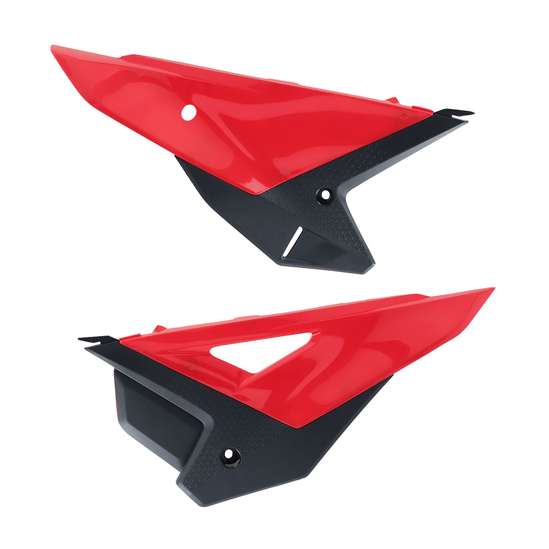 Polisport Heckseitenverkleidungen Crf 250r 450r 22 24 21 25 Rot Strapazierfähig