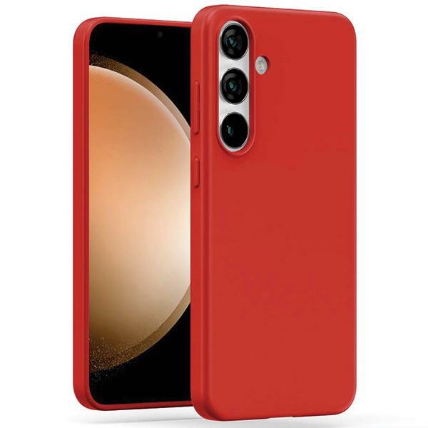 Schutzhülle Für Samsung Galaxy S23 Fe, Farbe: Mercury Soft Red