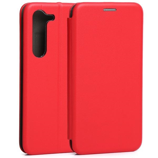 Klapphülle Für Samsung Galaxy S23 Beline Rot