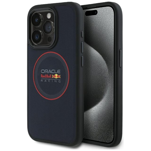 Iphone 15 Pro Max Red Bull Magsafe Lederhülle Rot
