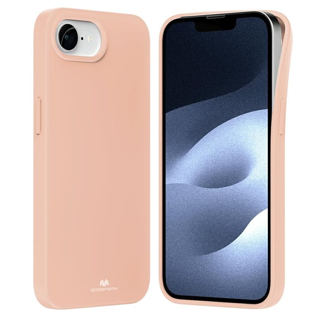 Mercury Softcase Für Iphone 16e, Rosa Sand
