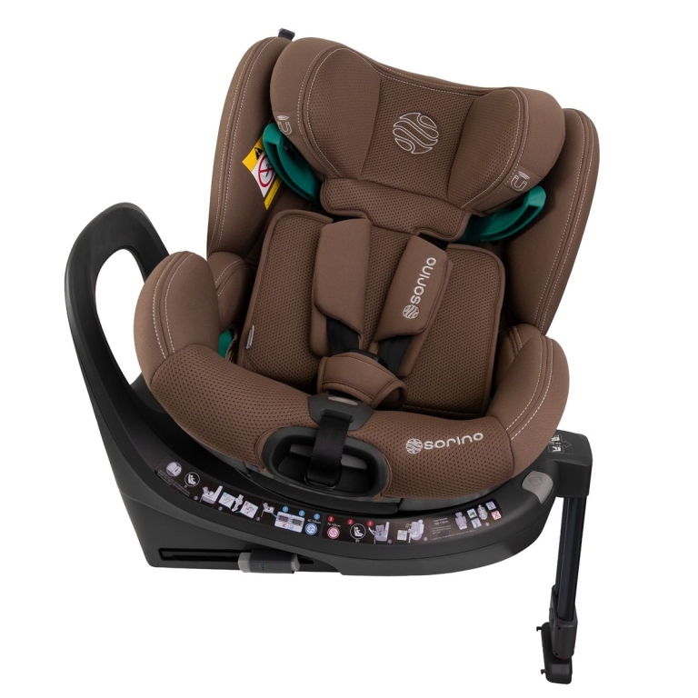 Sorino Aurora Autositz 0-36 Kg Schokolade