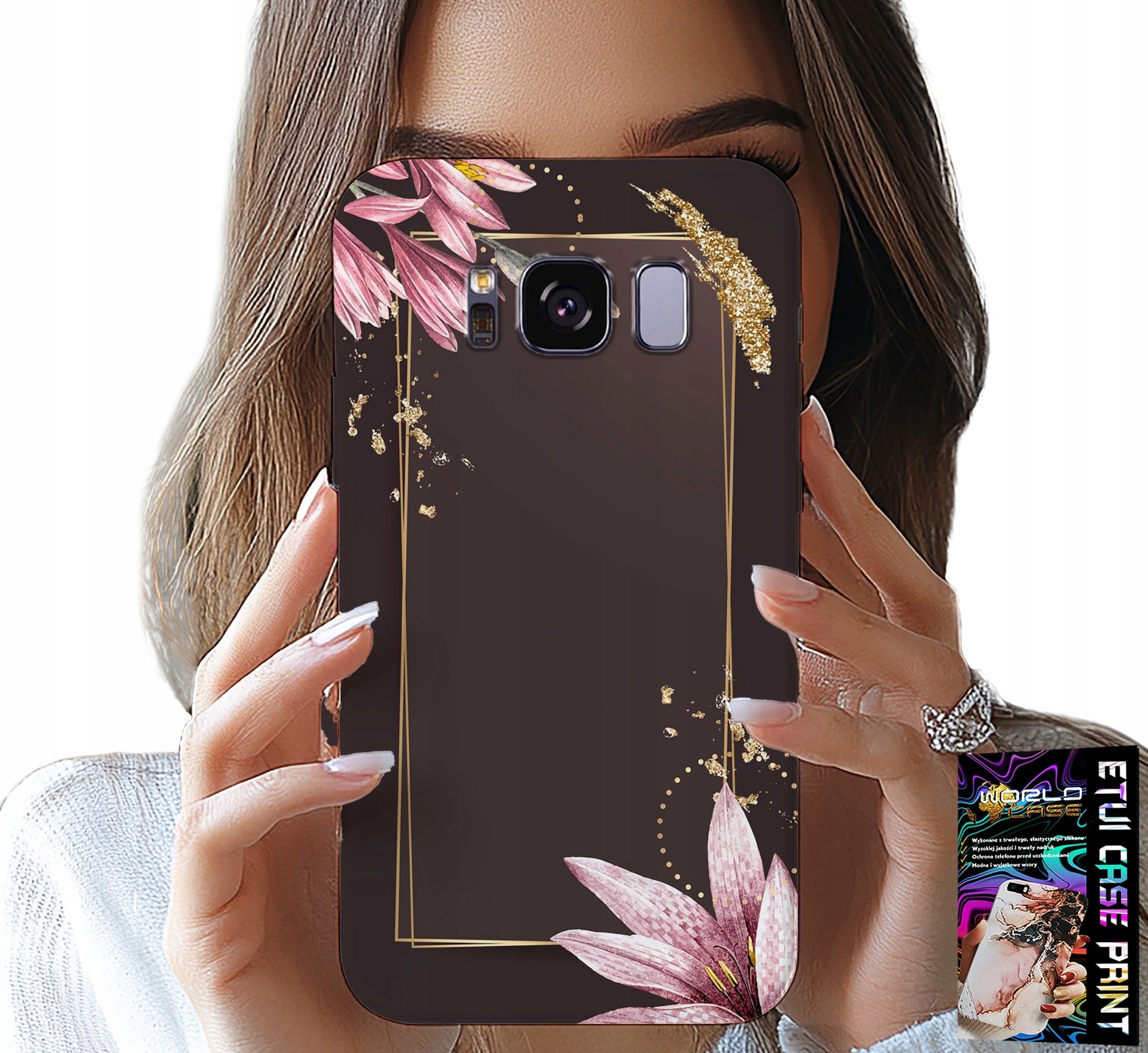 Hülle Für Samsung Galaxy S8 – Elegante Blumenmuster