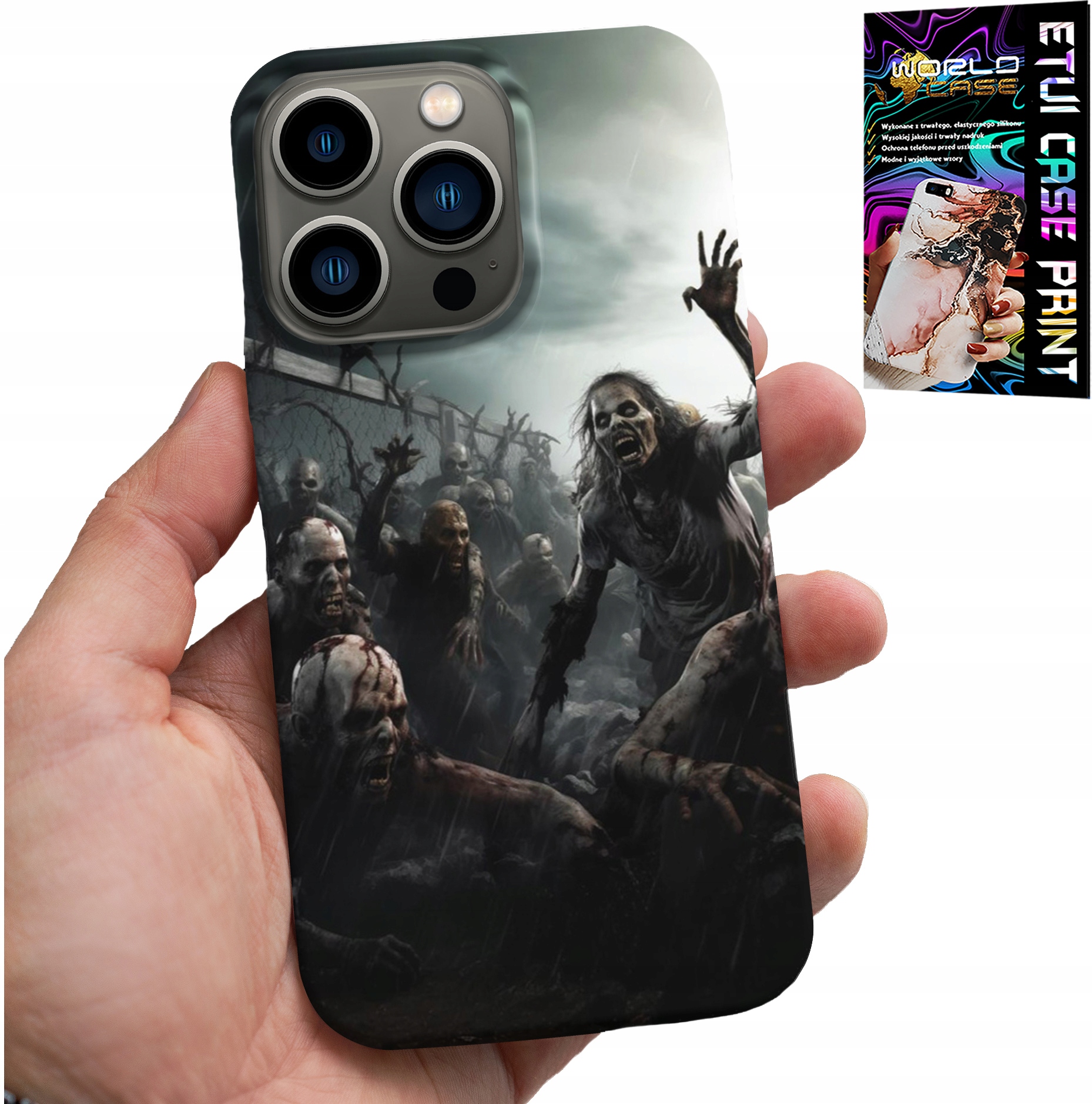 Hülle Für Iphone 15 Pro – Zombie-the-walking-dead-motiv