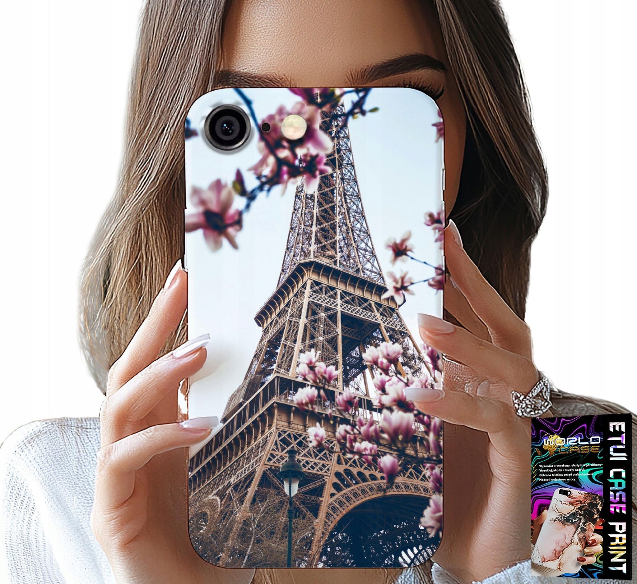 Hülle Für Iphone 6 / 6s – Paris Eiffelturm, Schöne Orte Auf Der Rückseite