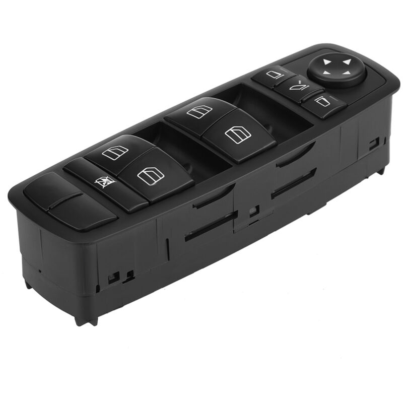 Power Fender Master Control Schalter, Premium-qualität, Ersatzteil, Passgenau Für Ml350, Gl320, Gl450, R350 (2006–2012), Schwarz, Abs, 3-polig, 78 G