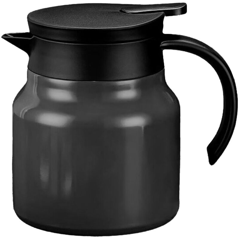 Thermischer Teehalter, Der Sich Für Zuhause Und Kino Eignet, Isolierter Stahl (schwarz)