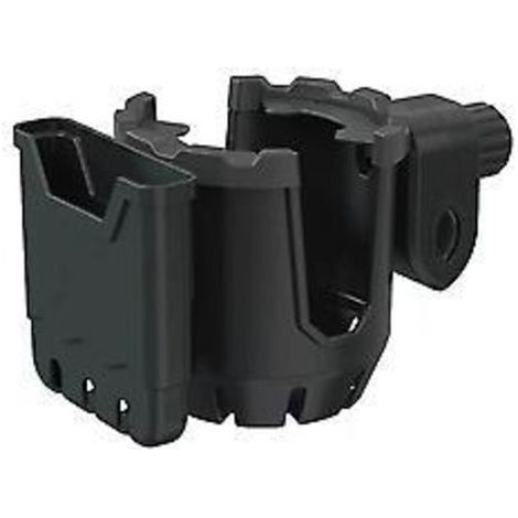 2-in-1 Multifunktionaler Fahrradflaschenhalter, Handyhalter, Universeller Kinderwagen-becherhalter (schwarz)
