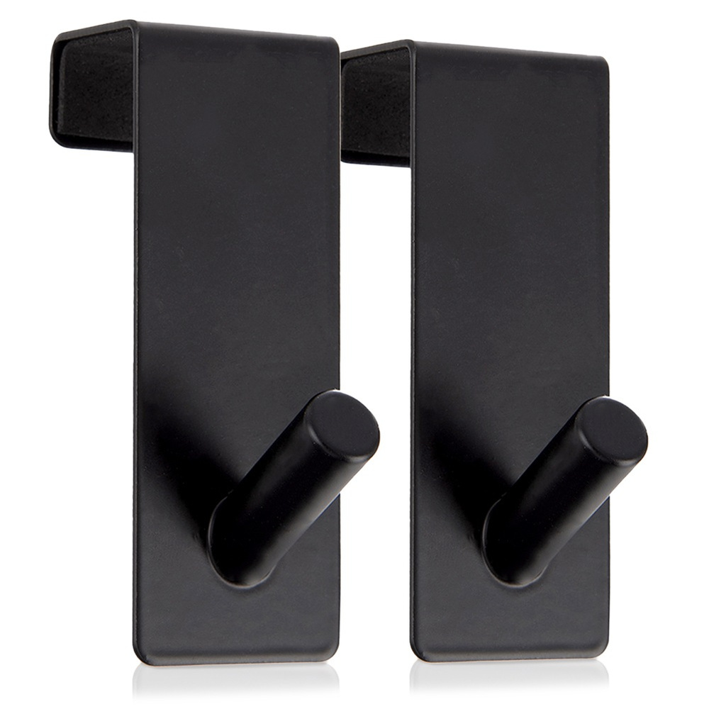 2x Hakenaufhänger Für Tür, Schrank, Dusche, Handtuch, Waschlappen, Küche, Badezimmer