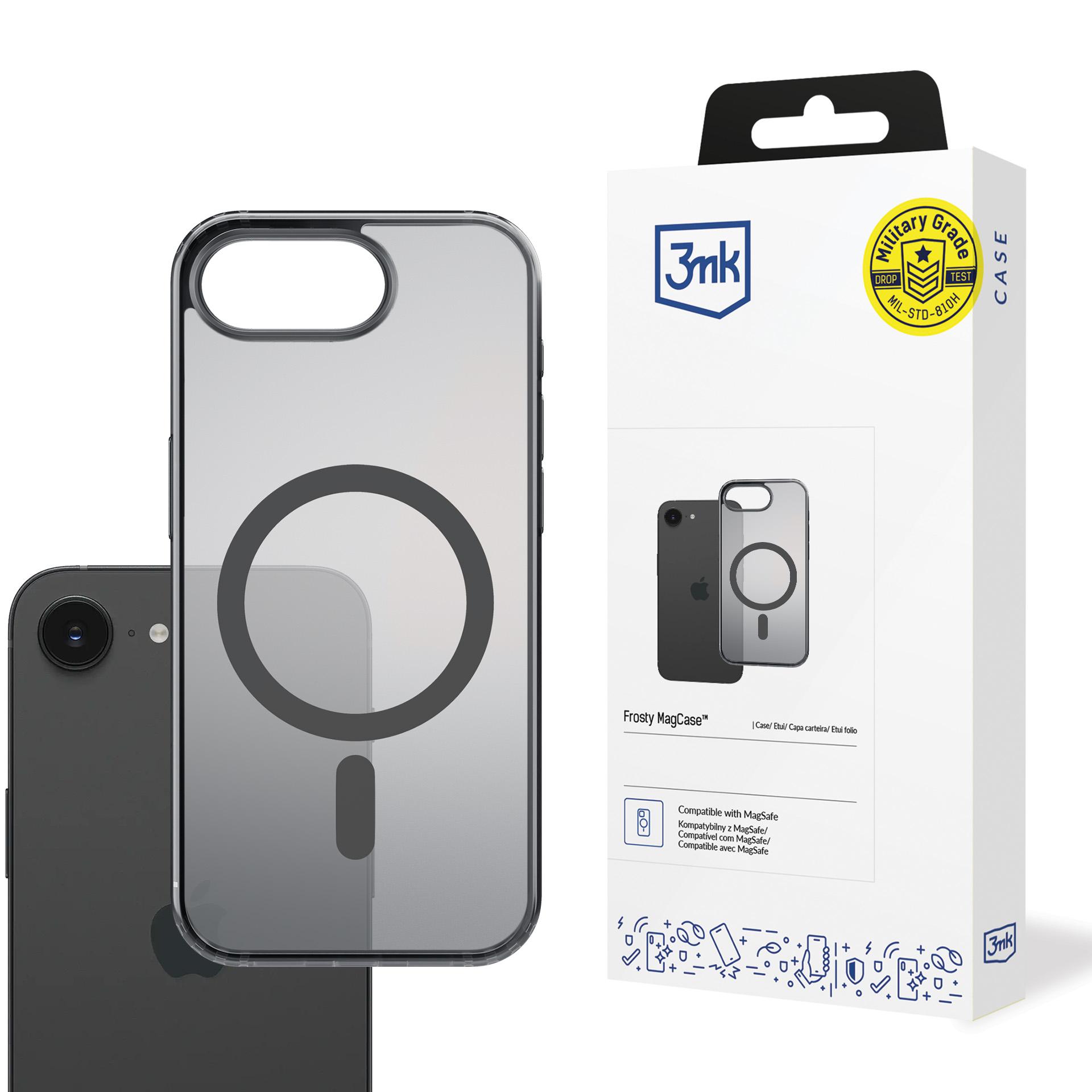 Apple Iphone 16e - 3mk Frosty Magcase Schwarz
