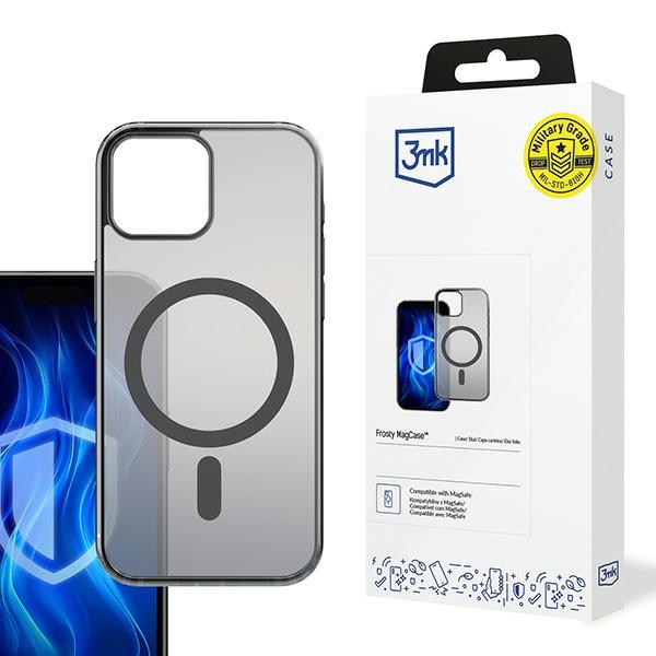 Apple Iphone 15 Plus – 3mk Frosty Magcase Schwarz
