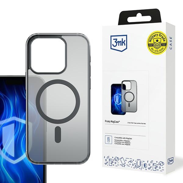 Apple Iphone 16 Pro – 3mk Frosty Magcase Schwarz