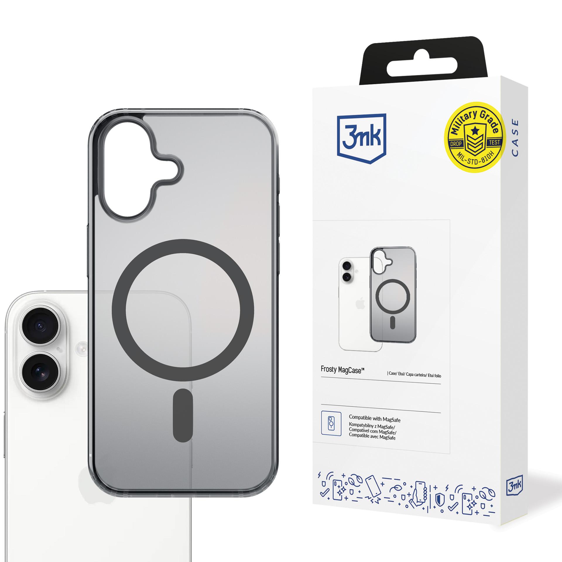 Apple Iphone 17 - 3mk Frosty Magcase Schwarz