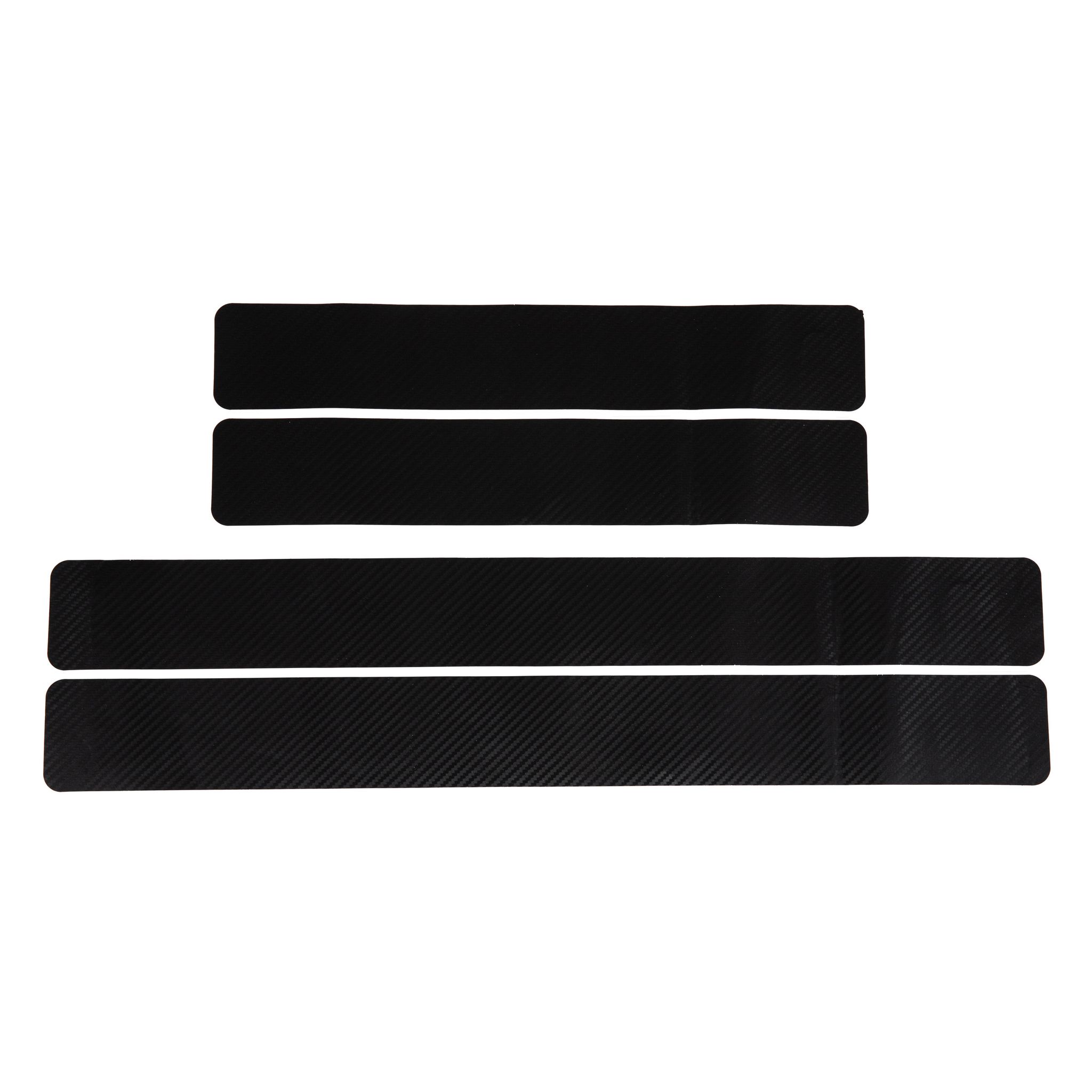 4x Carbon-einstiegsleisten-schutzaufkleber