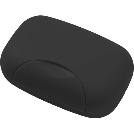 Kreative, Handgefertigte, Wasserdichte Reiseseifenbox, Ideal Für Den Gebrauch Zu Hause Und Im Freien (schwarz)