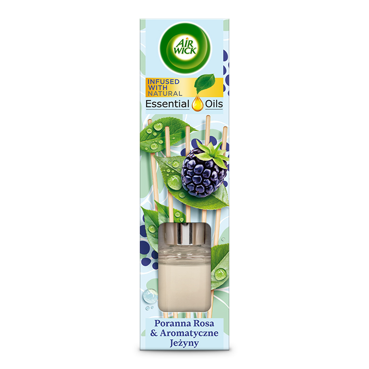 010622 Air Wick Duftstäbchen Morgentau & Aromatische Brombeeren 40 Ml