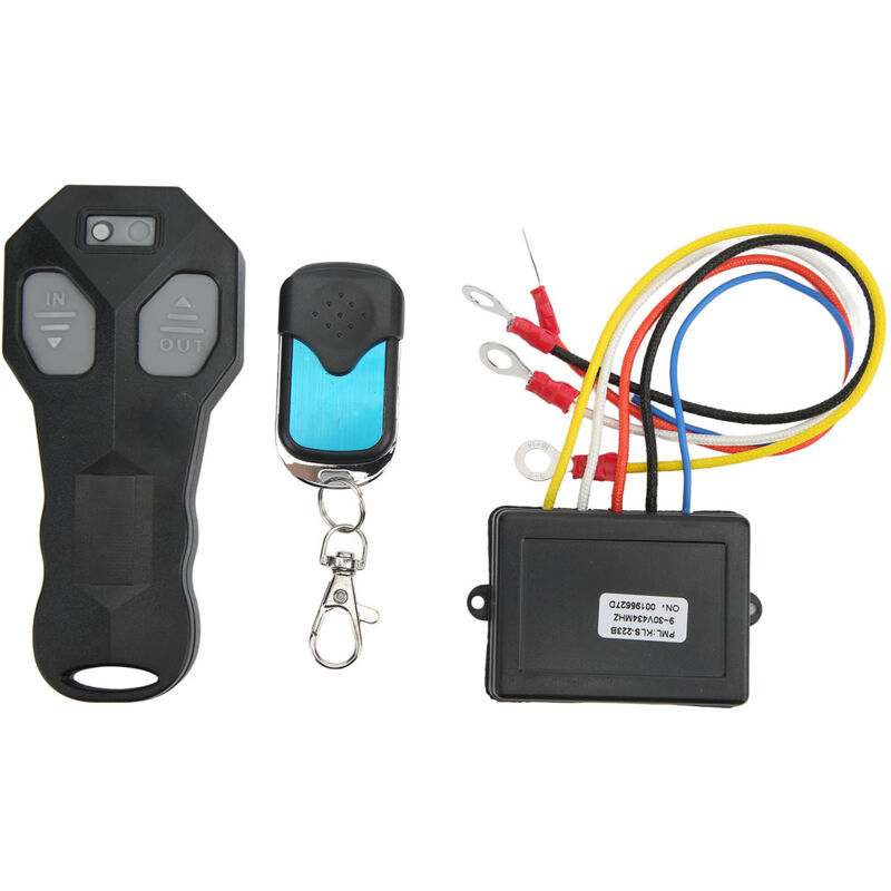 930v 75ft Funk-seilwinden-fernbedienungsset 434mhz Empfänger Wasserdichter Handschalter Für Auto Atv Lkw