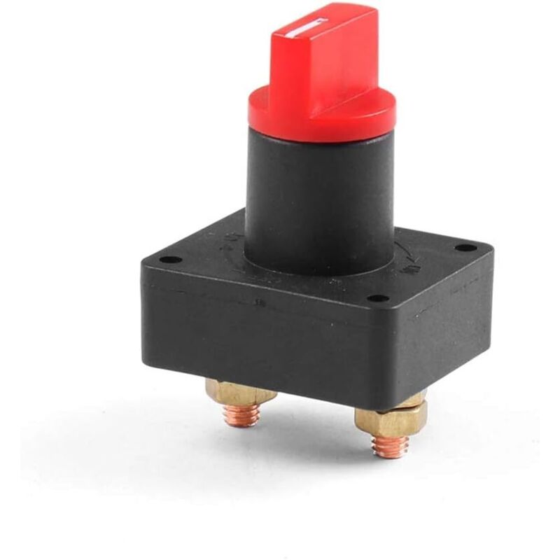 100 A 12 V Drehschalter Zum Trennen Der Batterie, Kfz-batterie-leistungsschalter, Schwarz