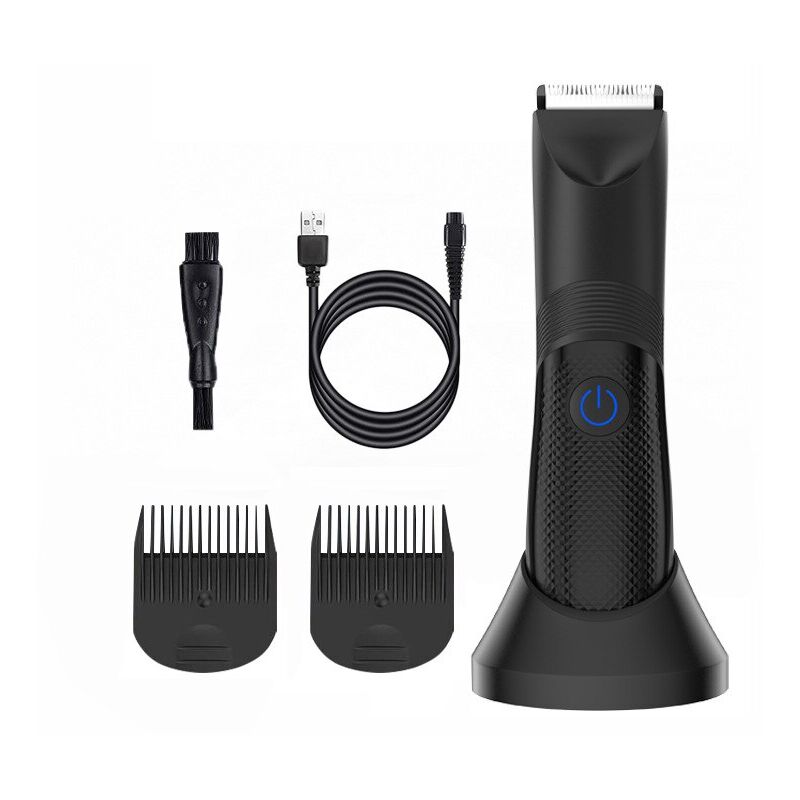 Multifunktions-trimmer, 4 Aufsätze, Led, Ipx7, Usb-c, Schwarz