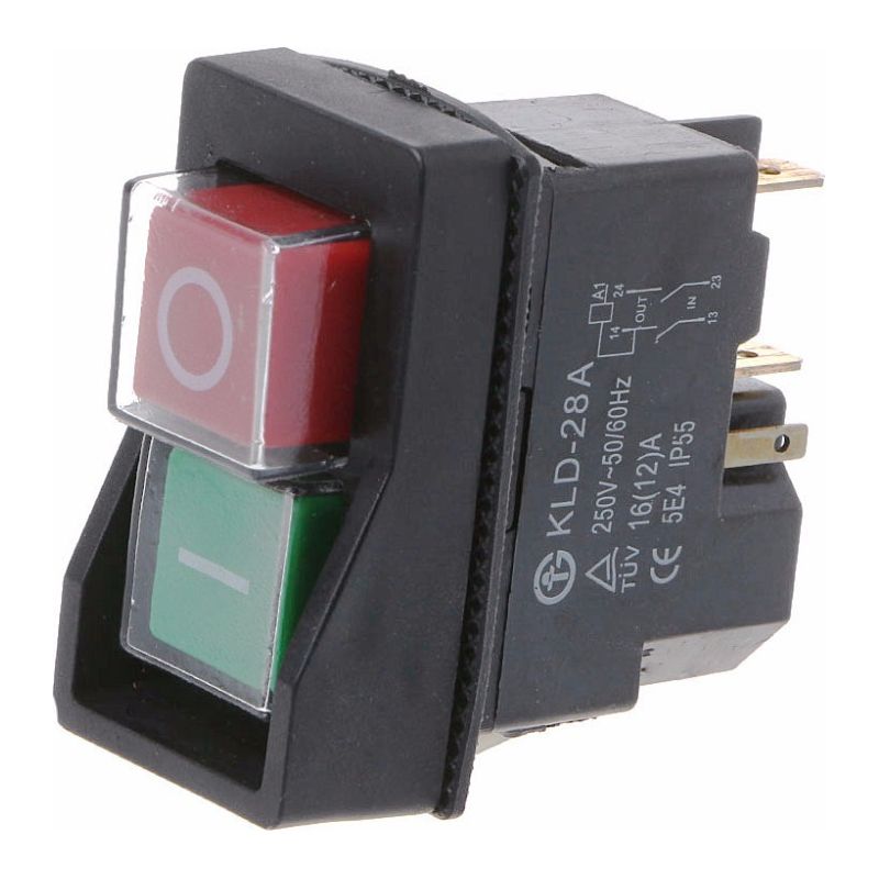 Stück Wasserdichter Magnet-drucktaster Ld-28a, 220 V, Schutzart Ip55