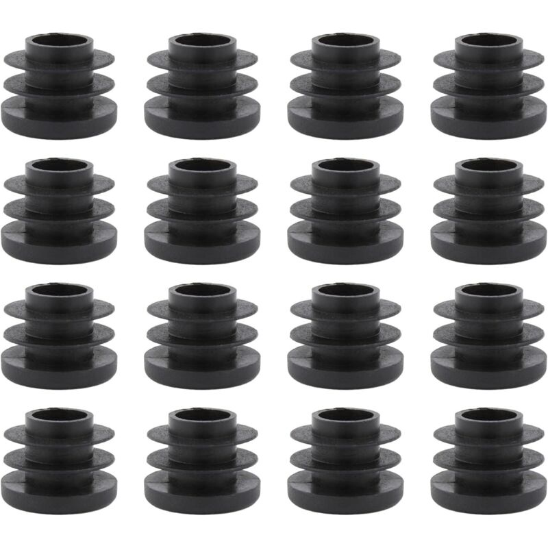 16er Set Lamellenkappen Rund - Schutzkappen - Kunststoffkappen (rund. Ø 28 Mm)