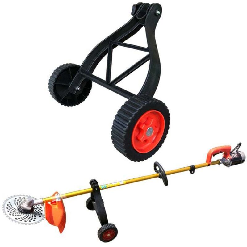 Verstellbare Stützräder Für Trimmer, Freischneider-zubehör (schwarz)