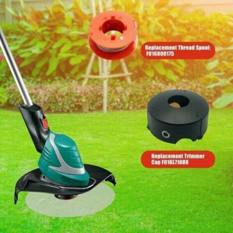Zubehör Für Trimmer, Xu, Fadenspule Für Bosch Freischneider Für Art 23 26 30 Commitrim Easytrim 8 M F016800175 (3 Spulen + 1 Kappe) -