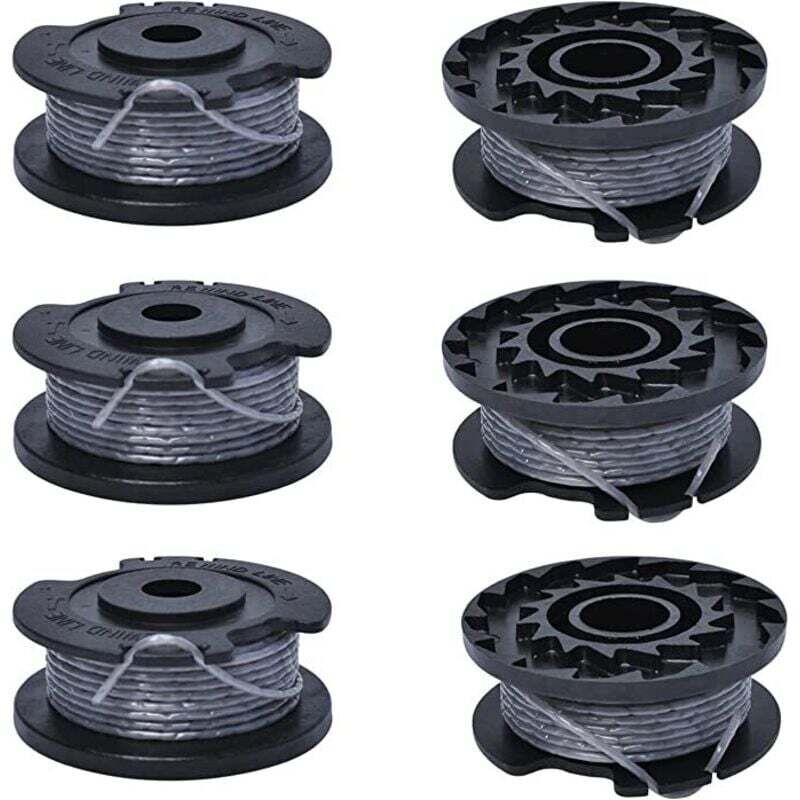 Ersatzspule Für Trimmer Ø 1,6 Mm 6,1 M Kompatibel Mit Akku-freischneidern 18-26