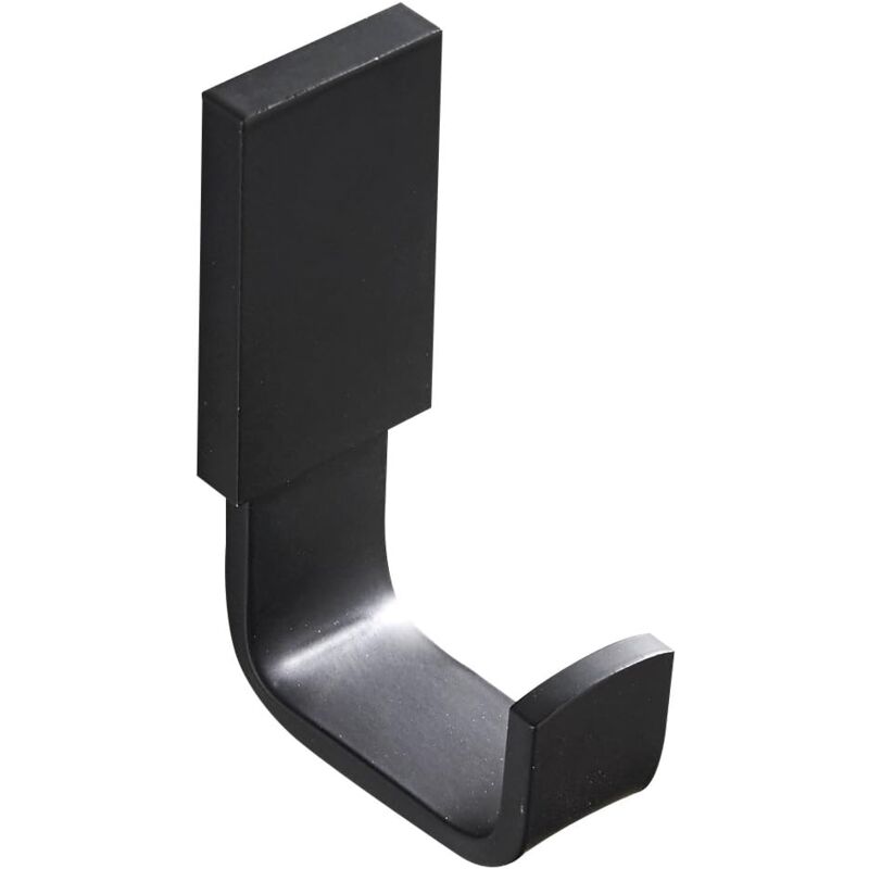 Mattschwarz – 1er-pack, Flybath Handtuchhaken, Bademantelhaken, Kleiderhaken, Hut- Und Bademantelhaken, Küche, Schlafzimmer, Messing, Badezimmer