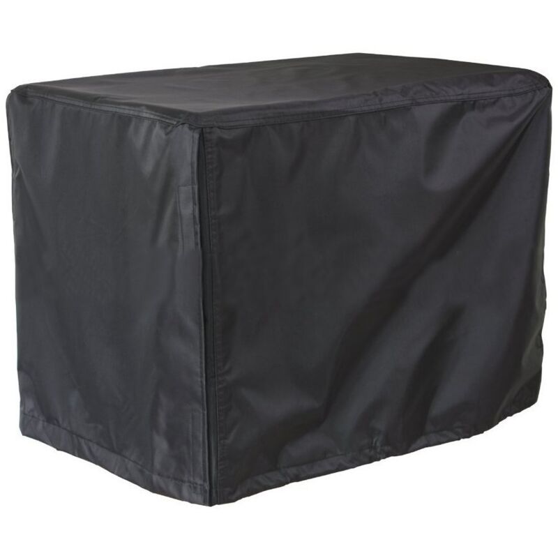 Wasserdichte Generatorabdeckung, Schwarz, 66 X 51 X 51 Cm, Generatorabdeckung Aus 210d-polyester-oxford-gewebe Und Schutzplane