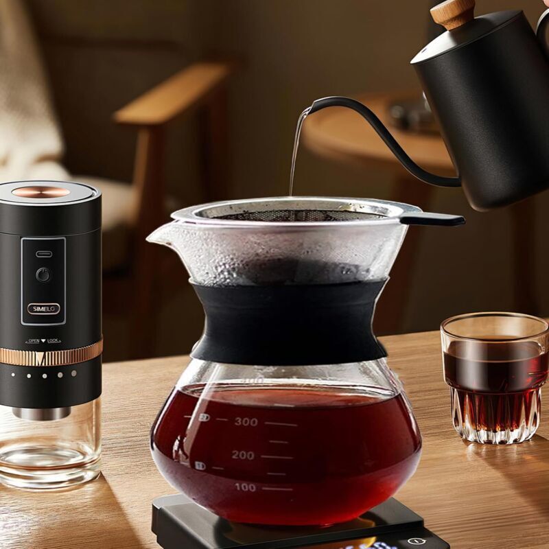 Wiederverwendbarer Kaffeefilter Aus Edelstahl – Papierlos, Spülmaschinenfest, Ideal Für Konische Filterkaffeemaschinen