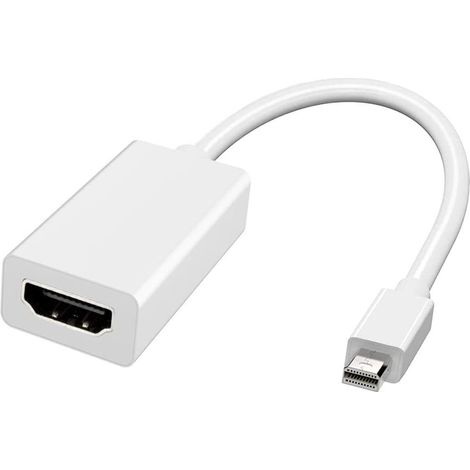 Mini Displayport Auf Hdmi-adapter – Thunderbolt-konverter Für Macbook Air/pro, Surface Pro, Monitor – 1080p Hd-auflösung