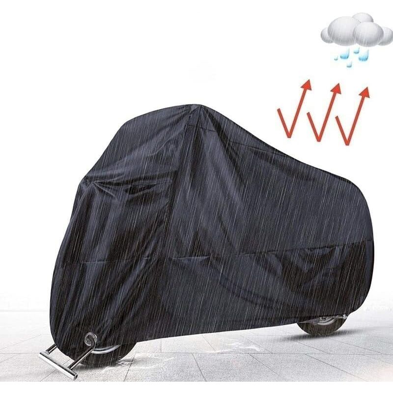 Sonnenschutz-stoffabdeckung Für Elektroautos Und -fahrräder L: 220 X 95 X 110 Cm Schwarz