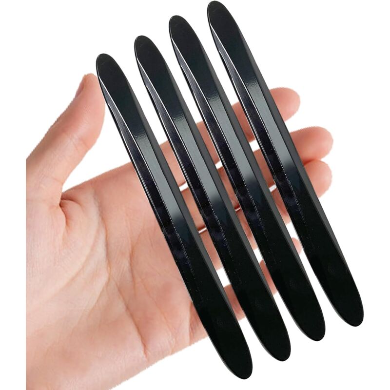4 Stück Selbstklebende Gummipuffer-schutzleisten Für Pkw, Pick-up, Suv, Möbel Und Wände (schwarz)
