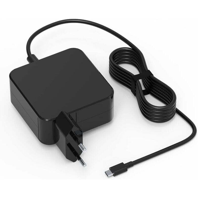 65w Usb-c Ladegerät Netzteil Kompatibel Mit Laptops Und Tablets