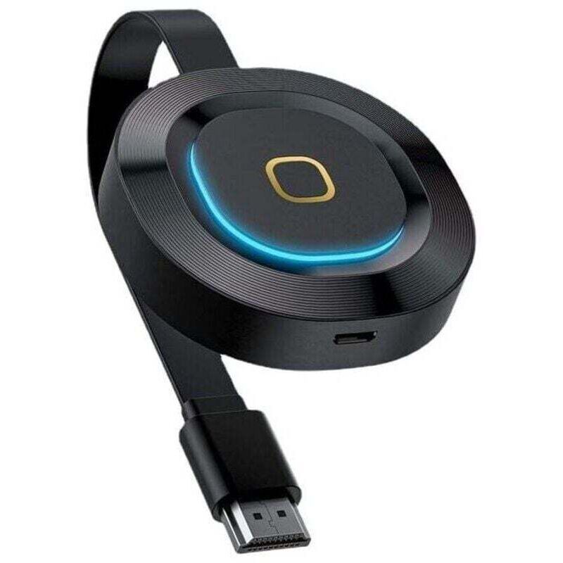 4k Wifi Wireless Display Adapter Mit Dual-antennen, Kompatibel Mit Android, Ios, Pc, Fernseher Und Monitoren (5 Ghz Und 2,4 Ghz)