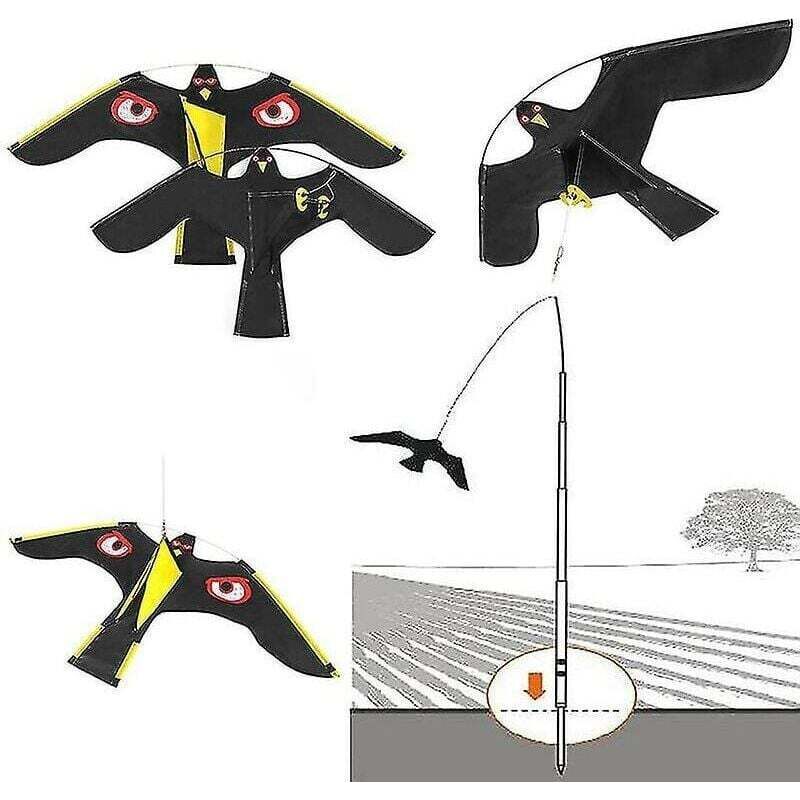 Vogelscheuche, Fliegender Falken-drachen, Für Garten, Hof, Haus, Bauernhof – Schutz