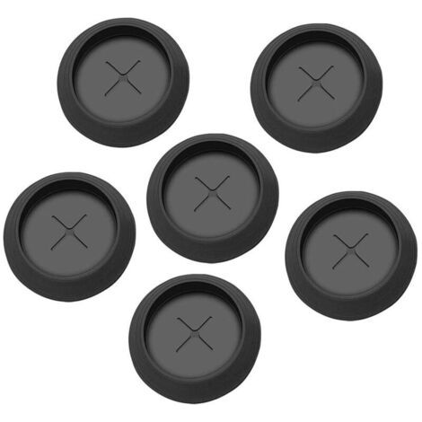 Set Mit 6 Schwarzen Ersatz-gummischeiben Für Fleischthermometer, Kompatibel Mit Traeger Holzpelletöfen, Outdoor-kochgeräten Und -zubehör, Grills Und Grillausrüstung.