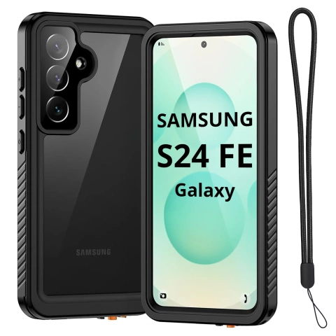 Alogy Hydroarmor™ Ip68 Wasserdichte Hülle Mit Transparenter Rückseite Und 360°-rundumschutz Für Samsung Galaxy S24 Fe