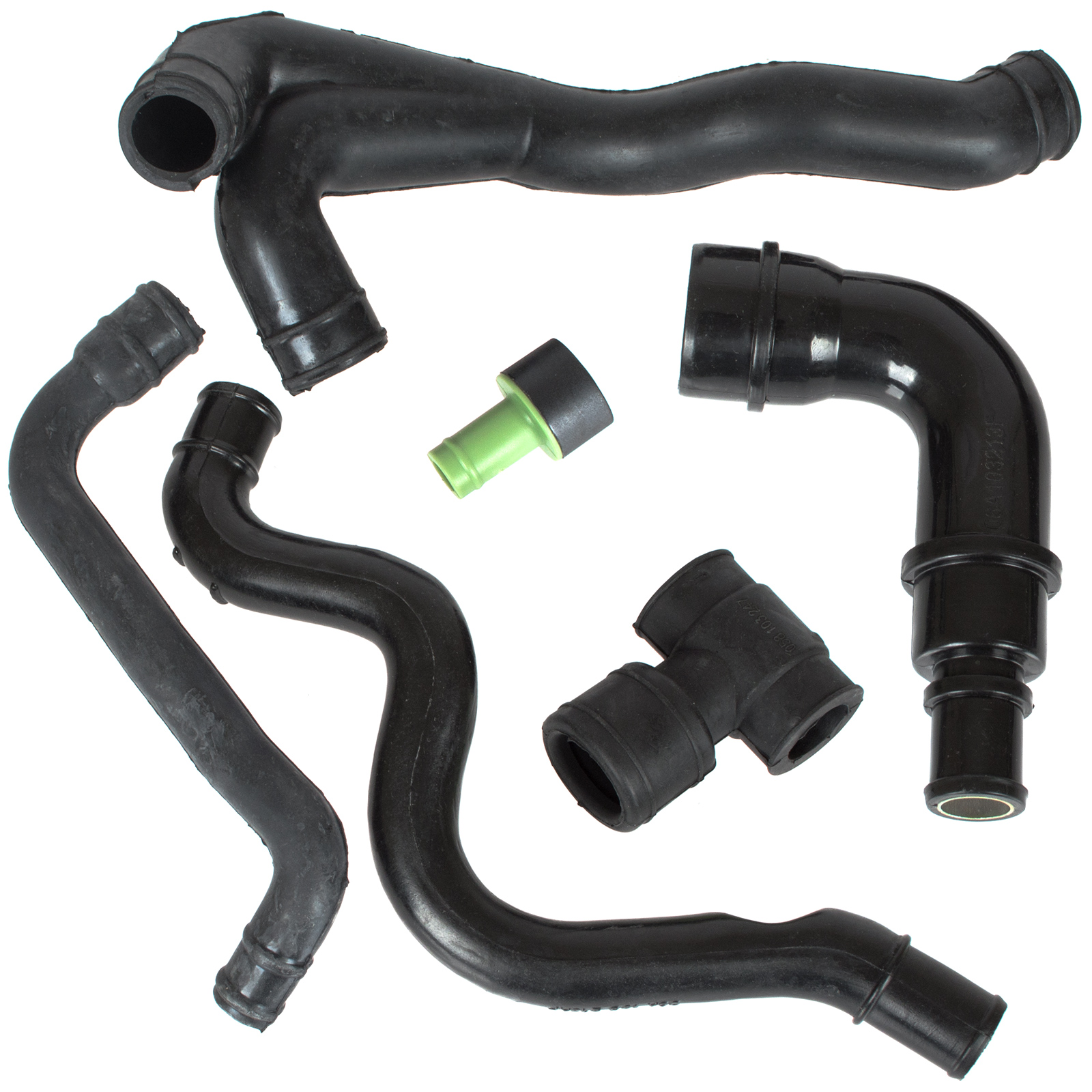 Seat Toledo Ii 00-04 1.8 T Motorblock-entlüftungsschläuche, 6-teiliger Satz