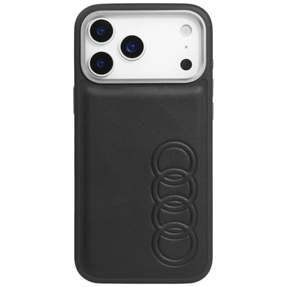 Audi Tt Magsafe-hülle Aus Kunstleder Für Iphone 17 Pro – Schwarz