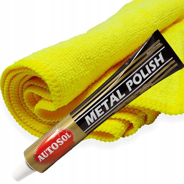 Autosol Metallauspuff-polierset + Mikrofasertuch