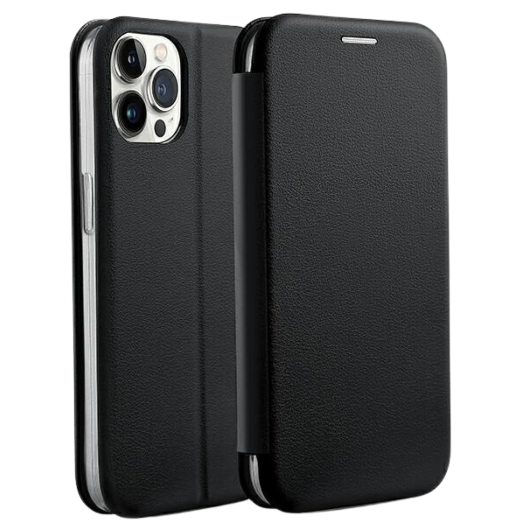 Beline Book Magnethülle Für Iphone 15 Pro 6,1, Schwarz